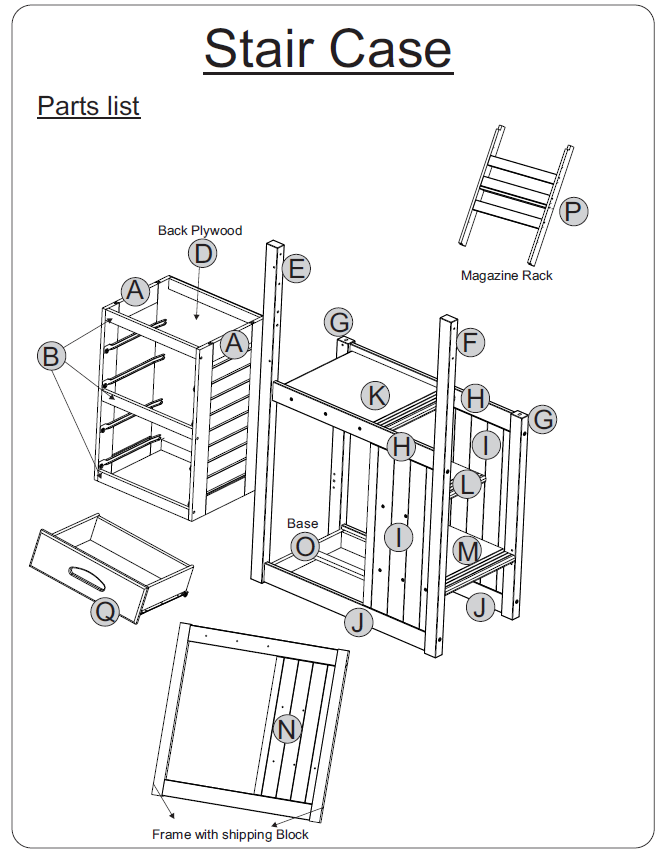 Assembly Instructions, Creekside Bunk Bed Assembly Instructions