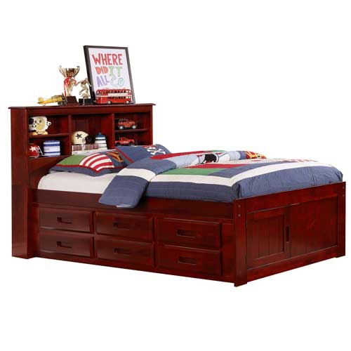 FULL SIZE CAPTAINS BEDS