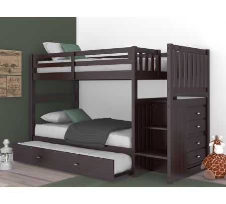 Bunk Bed With Stairs Factory Beds, Twin Bunk Beds With Stairs
