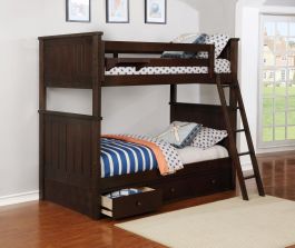 Cameron Twin Over Bunk Bed, Jordan Twin Over Full Bunk Bed With Trundle