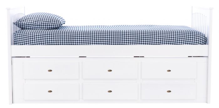 Discovery World Furniture White Twin, White Viv And Rae Dresser