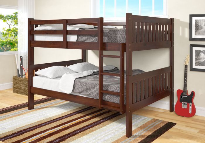 Full Mission Bunk Bed Hugo, Donco Twin Over Full Mission Bunk Bed