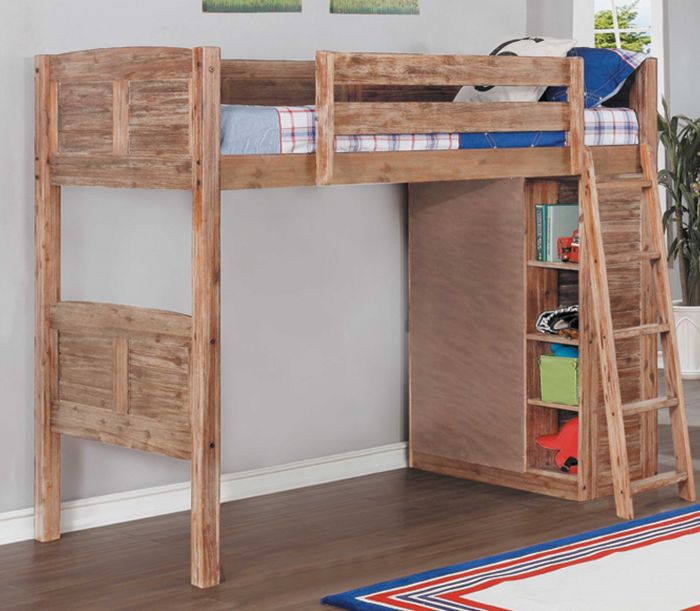 Sand Twin Loft Bed