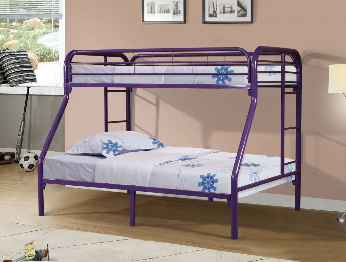 Donco Twin Over Full Metal Bunk Bed In, Donco Twin Over Full Bunk Bed