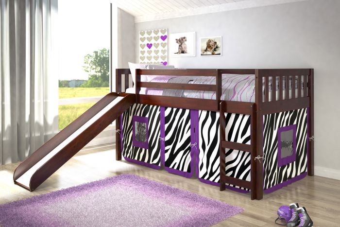 donco loft bed with slide